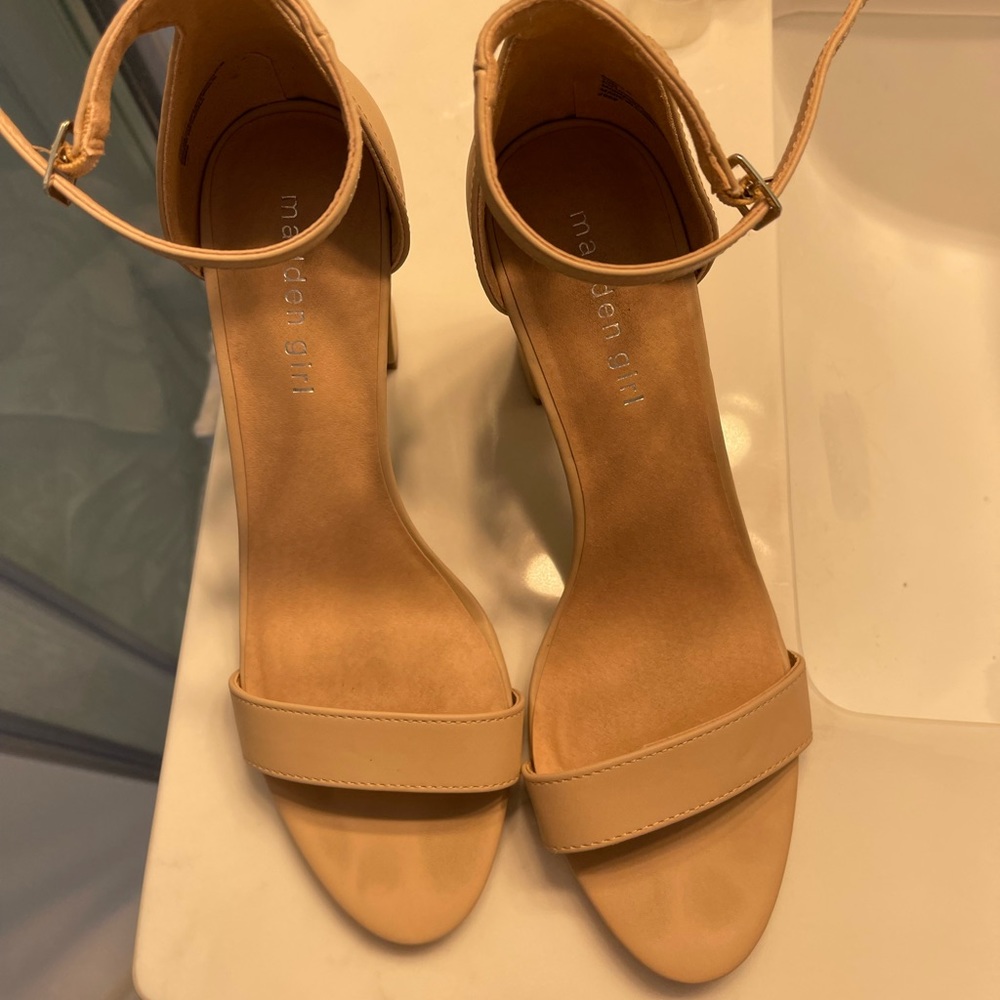 Madden Girl Heels-NUDE